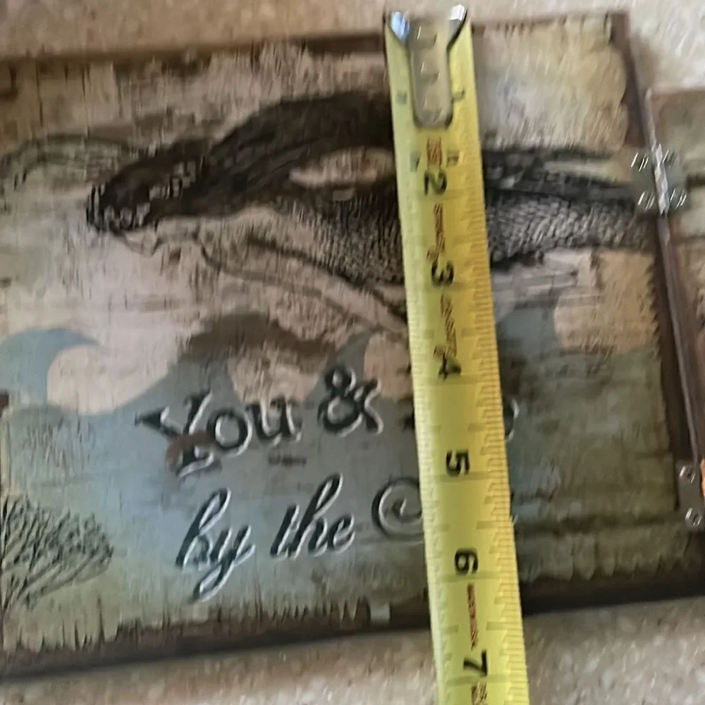 You and me, by the sea picture frame Primitives by Kathy Phillips